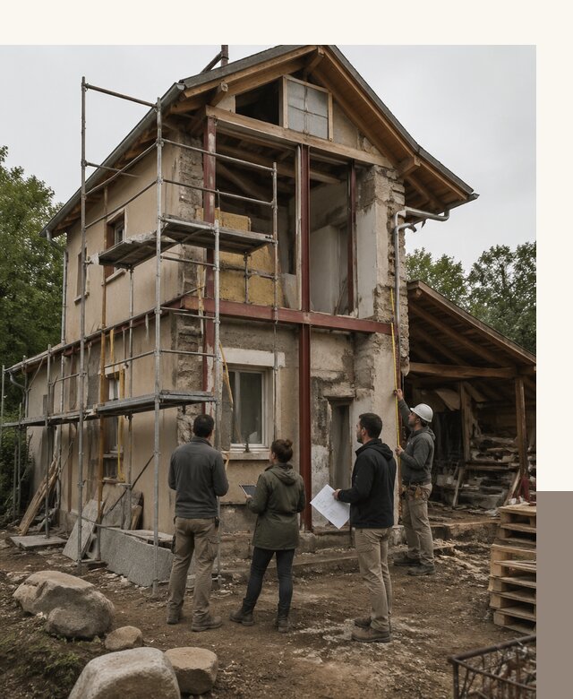 Реконструкция загородного дома под ключ в Кызыле от бюро