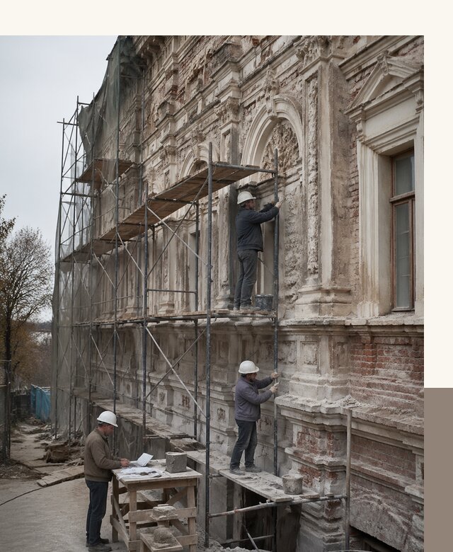 Реставрация объектов культурного наследия под ключ в Кызыле